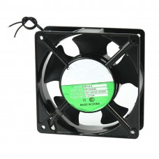 120x120x38mm 5 Blades Metal Frame Axial Flow Cooling Fan AC 220/240V 0.14A [78101]
